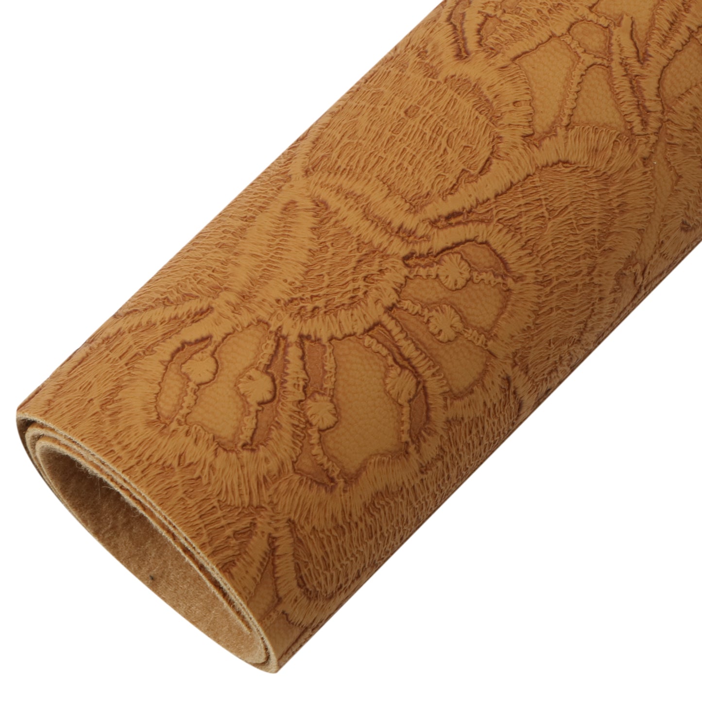 Flower Embossed Faux Leather Sheets Wholesale