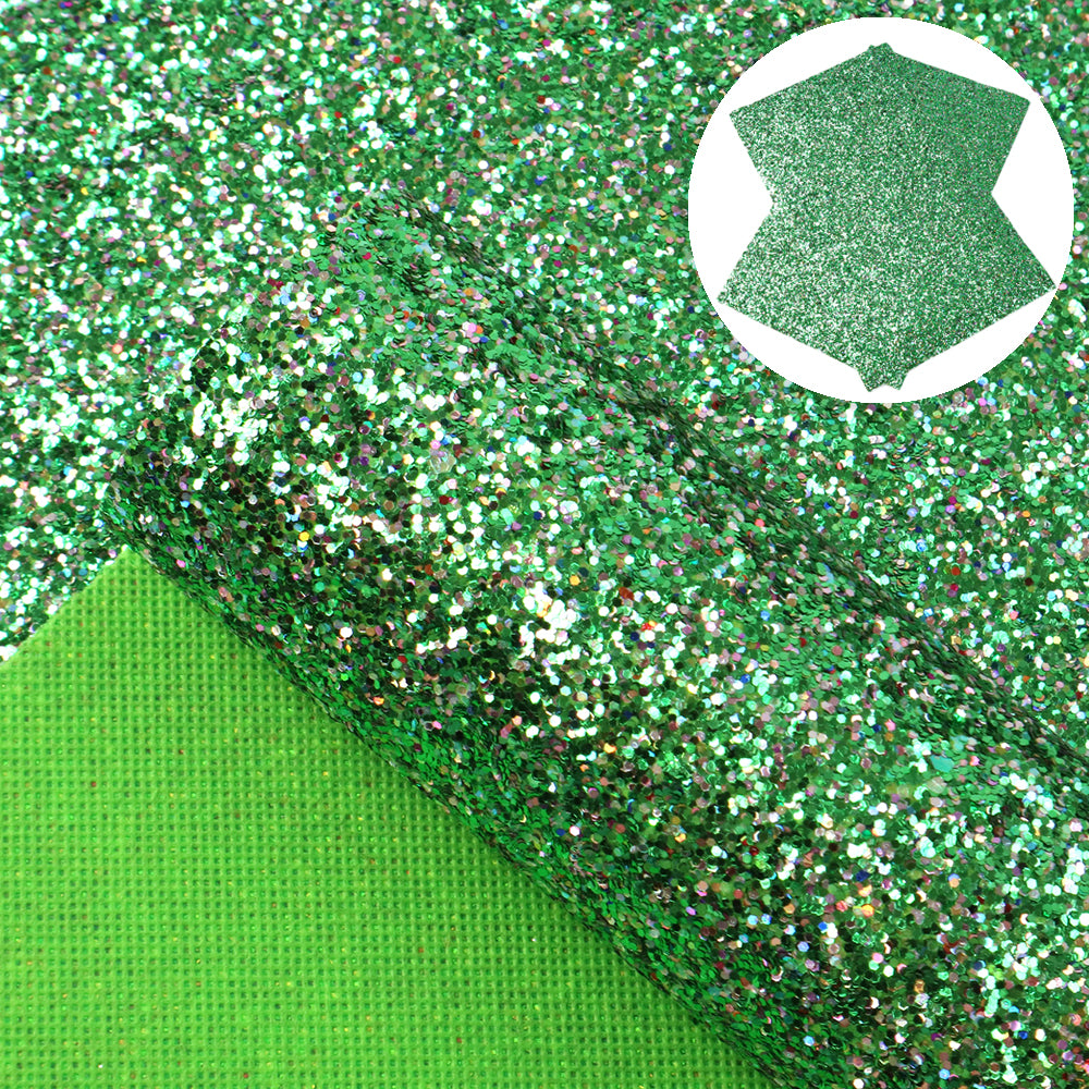 Chunky Glitter Mixed Color Faux Leather Sheets Wholesale