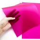 Transparent Jelly Candy Color Faux Leather Sheets Wholesale