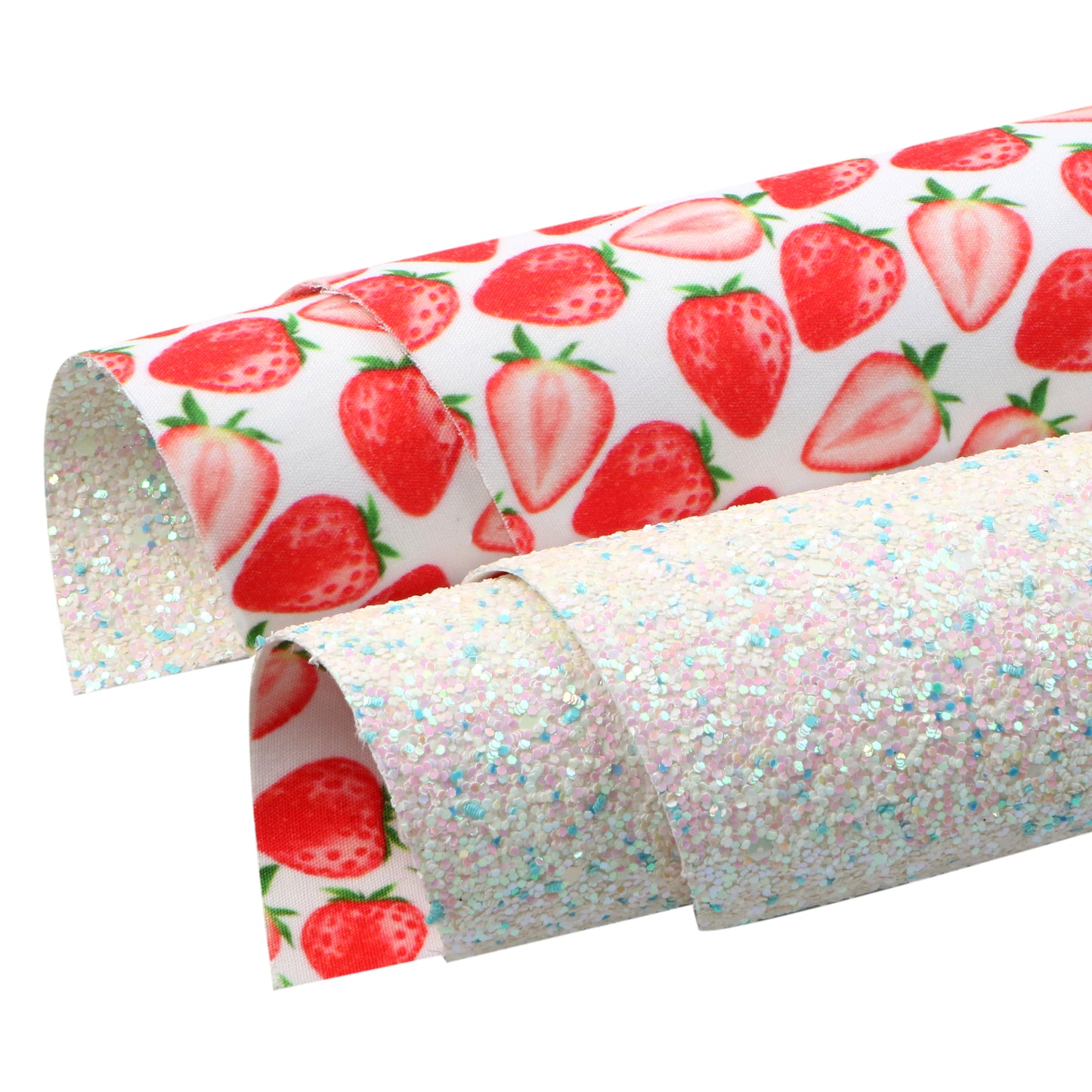 Fruit Double Sided Faux Leather Sheet and Fabric