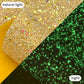 Glow in the Dark Chunky Glitter Faux Leather Sheets Wholesale