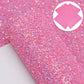 AB Color Chunky Glitter Faux Leather Sheets Wholesale