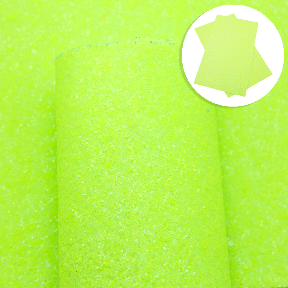 Chunky Glitter Neon Faux Leather Sheets Wholesale