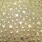 Gold Foil Star Faux Leather Sheets Wholesale