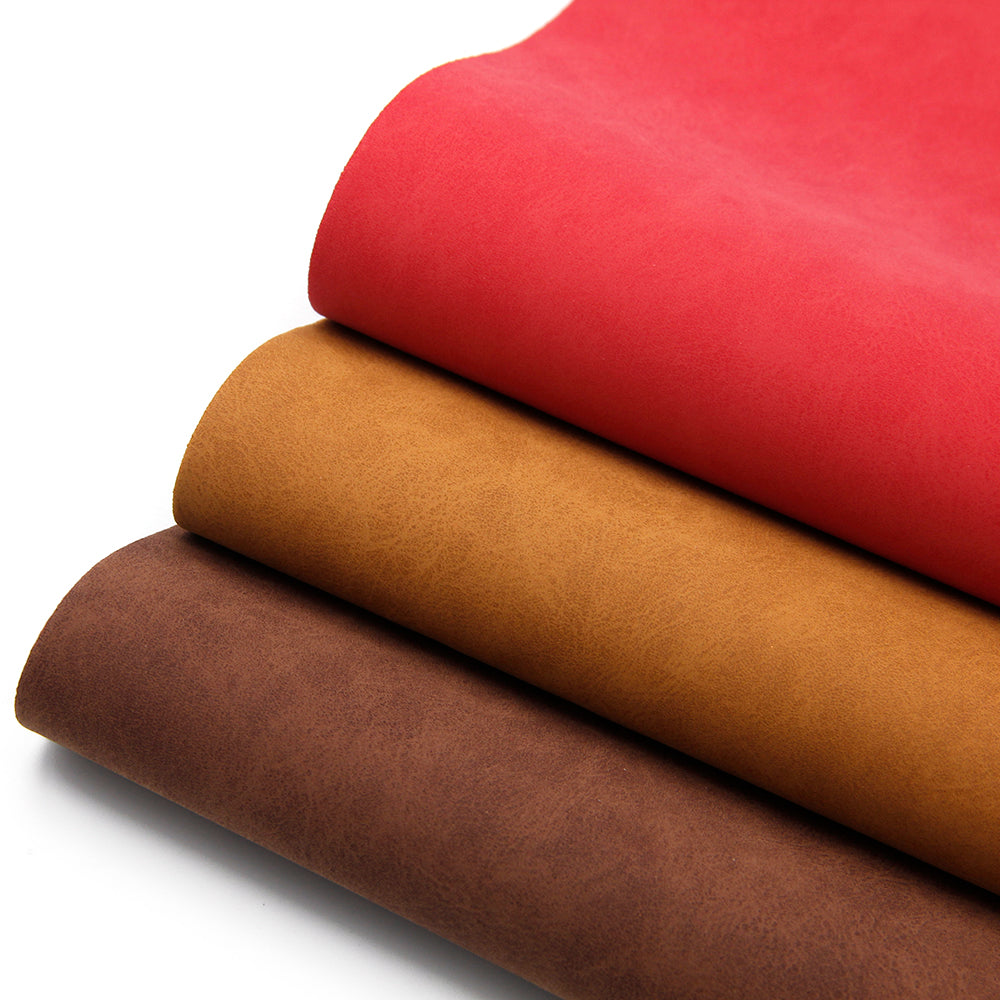 Solid Color Faux Leather Sheets Wholesale