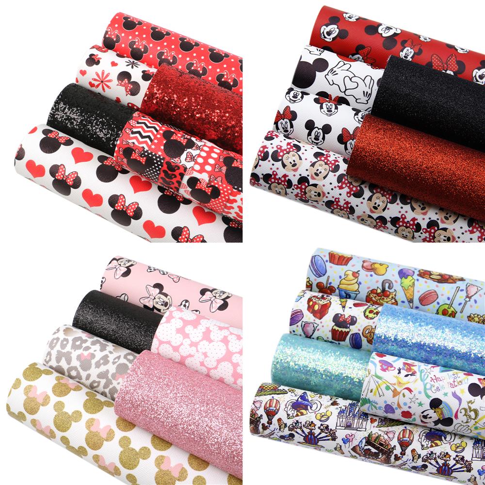 Cartoon Printed Faux Leather Sets Wholesale