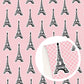 Eiffel Tower Printed Faux Leather Sheets Wholesale
