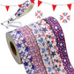 4th of July Printed Faux Leather Ribbon Wholesale