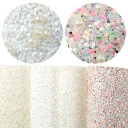 Beaded Glitter Faux Leather Sets Wholesale