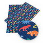 Dinosaur Printed Faux Leather Sheets Wholesale