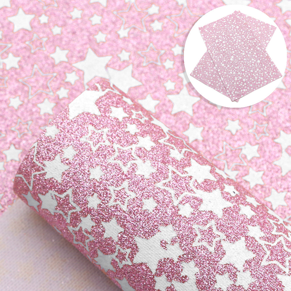 Ink Star Fine Glitter Faux Leather Sheets Wholesale