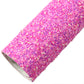 Beads Covered Chunky Glitter Faux Leather Sheets Wholesale