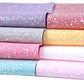 Chunky Glitter Mixed Sequins Faux Leather Sheets Wholesale