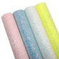 Chunky Glitter Mixd Sequins Faux Leather Sheets Wholesale